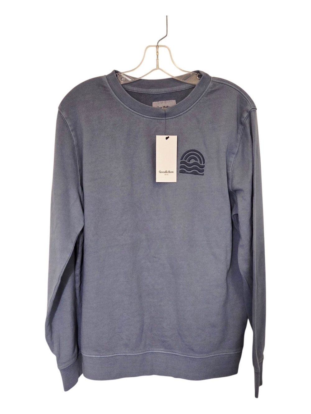 Goodfellow & Co Faded Blue Pullover Sweatshirt